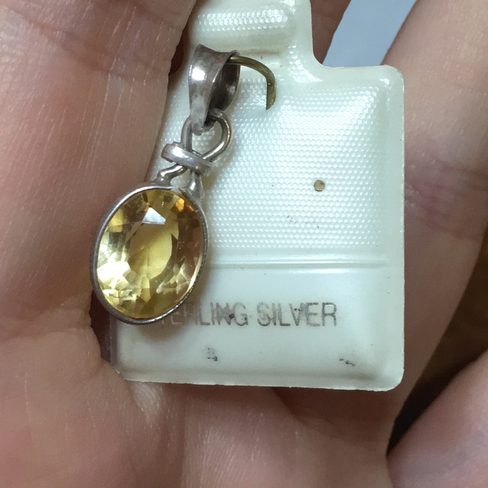 Citrine Pentant